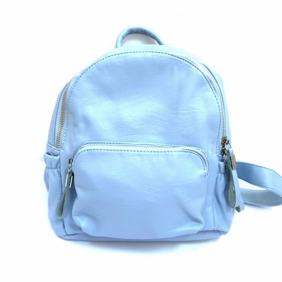 New VASCHY Baby Blue Mini Backpack Purse main image 6